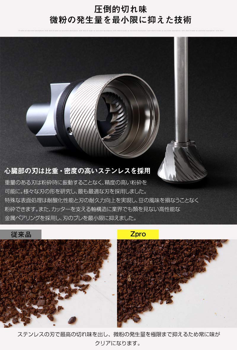 Zpro 圧倒的な切れ味 従来品との比較